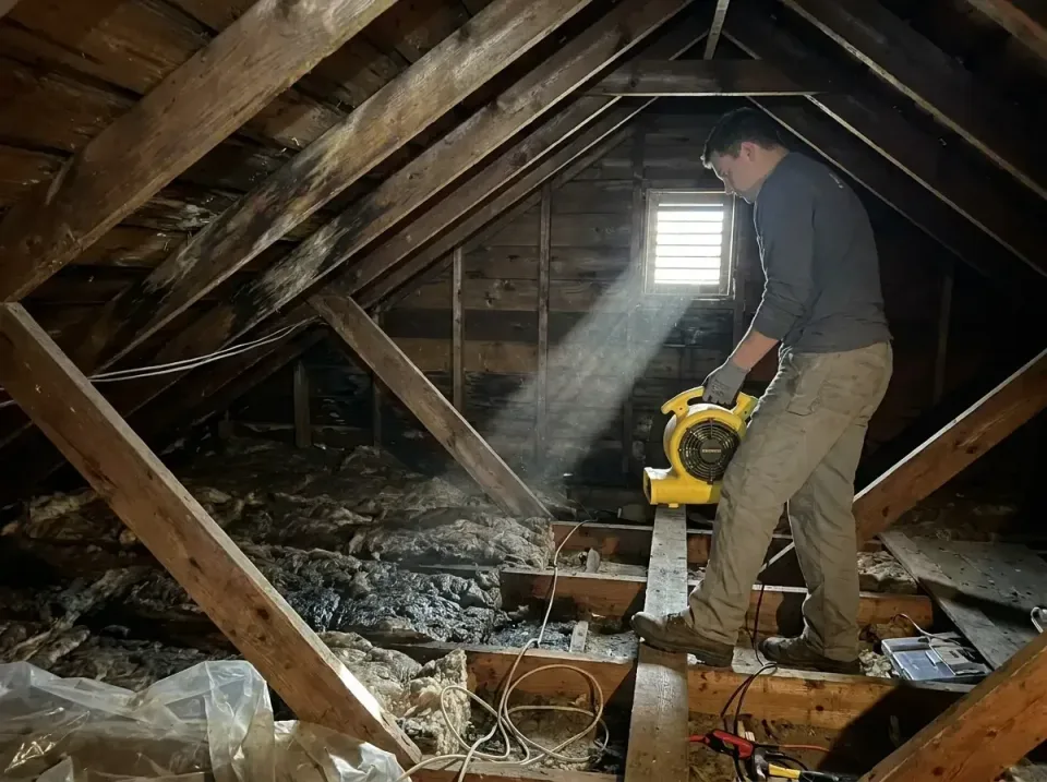 attic-water-damage-drying-proc-007 — frequently asked questions, Emergency Water Extraction & 24/7 Flood Response in Vernal,…